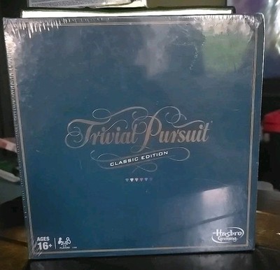 Trivial Pursuit Classic Edition Game 2016 NEW Sealed Hasbro Board Games Trivia