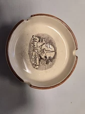 Myrtle Beach SC Vintage Round Ceramic Porcelain Ashtray made in TAIWAN