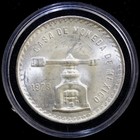 1979 Mexico 1 oz silver Onza Balance Scale Casa De Moneda De Mexico UNC BU #M4