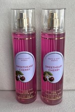 2 PACK ALL NEW BATH  BODY WORKS SWEETHEART CHERRY FRAGRANCE MIST BODY SPRAY