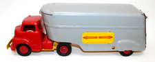 Wyandotte Pressed Steel & Plastic Streamlined COE Semi Truck 23" 50s Red/ Gray