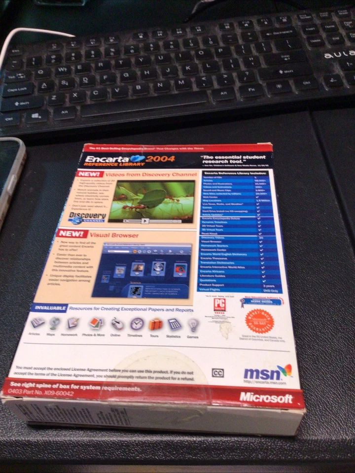 Encarta 2004 Reference Library Pc  - Image 2 of 4