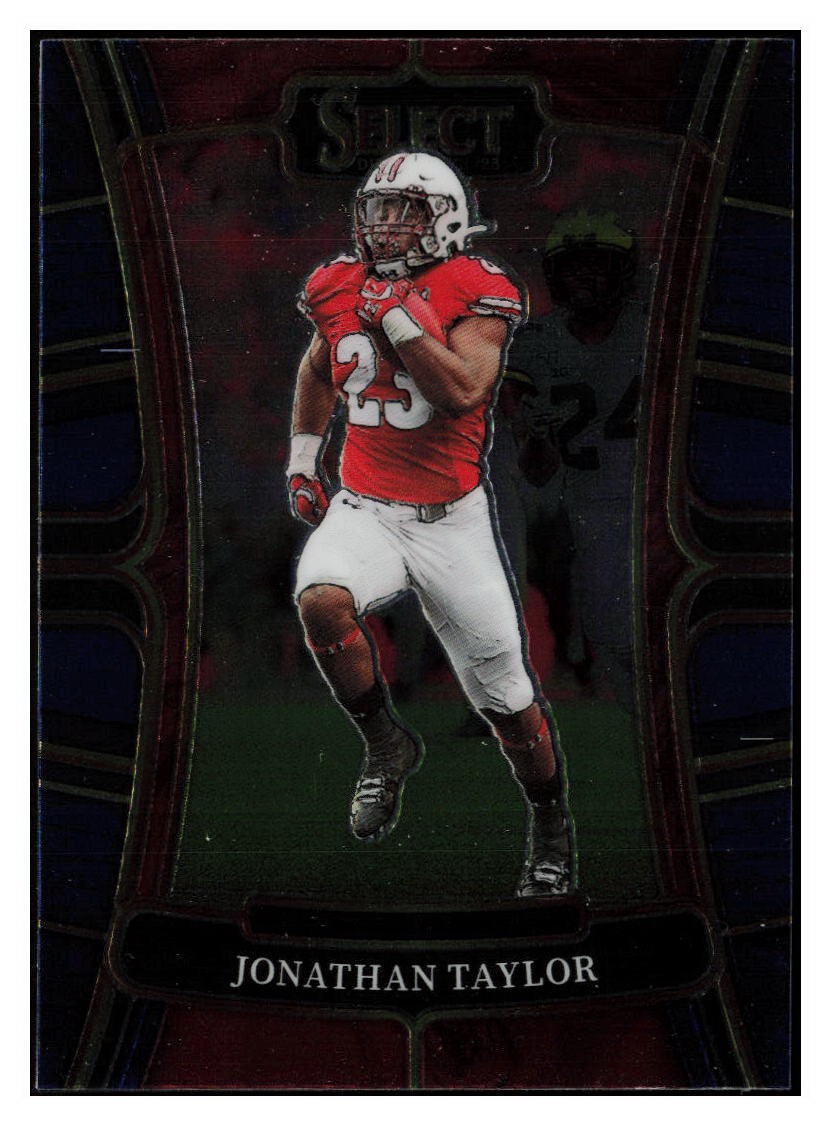 Jonathan Taylor 2023 Panini Select Draft Picks #46 Wisconsin Badgers *304