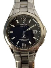 CITIZEN Attesa H410-T003788 Eco-Drive Titanium Watch 17.5cm for