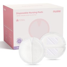 Nuliie Super Absorbent Featherlight Disposable Nursing 100 Count, White