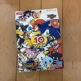 Sonic Adventure 2 10th Anniversary Birthday Pack Dreamcast Limited Edition