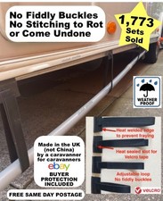 Caravan Accessories - Waste Water Pipe Support Straps  for Rigid, Flexi & Colapz