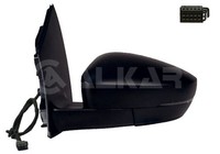 AußEnspiegel Alkar 6133123 FüR Vw 6R1 6C1 Polo Einstellung: Seilzug AsphäRisch 5