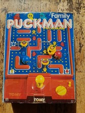 Very Rare Tomy Family Puckman Retro Vintage 80s Family Game Complete & working 