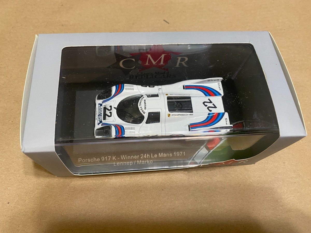 Miniature BBR Leader Porsche 917K – 24h Le Mans 1971 – Écurie Marko/Lennep – 1/43