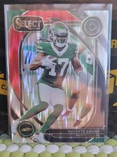 2024 Panini Select - Club Level Davante Adams #245 Black & Red Shock Prizm