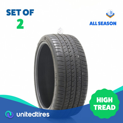 Set of (2) Used 235/35ZR20 Advanta HP Z-02 92Y - 9/32