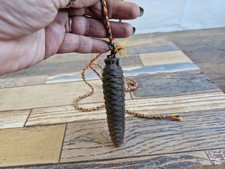 Vintage Iron Pinecone Clock Weight   Cuckoo C...