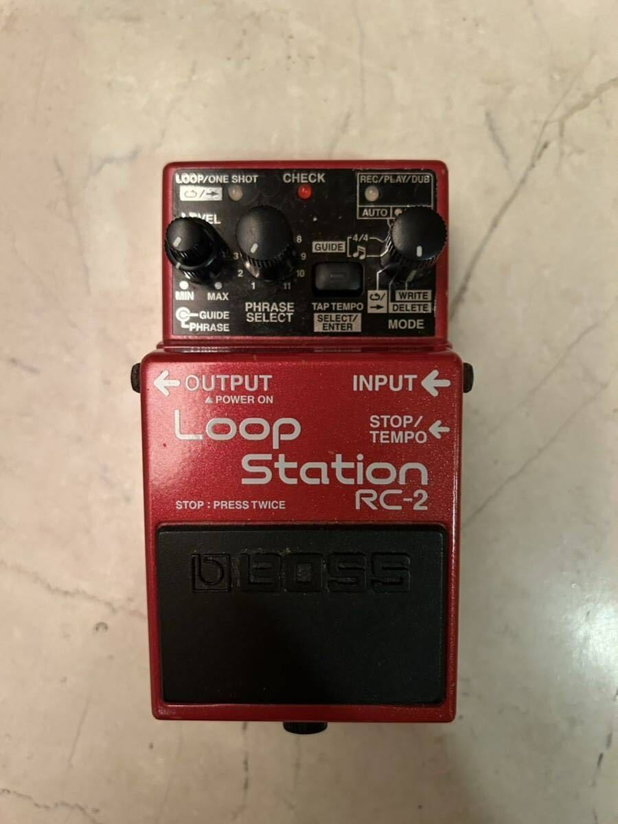 Boss RC-2 Loop Station Electric Guitar Effect Pedal in Used Japan