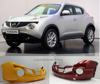 STOßSTANGE VORNE LACKIERT IN WUNSCHFARBE NEU für Nissan Juke 2010-2014 
