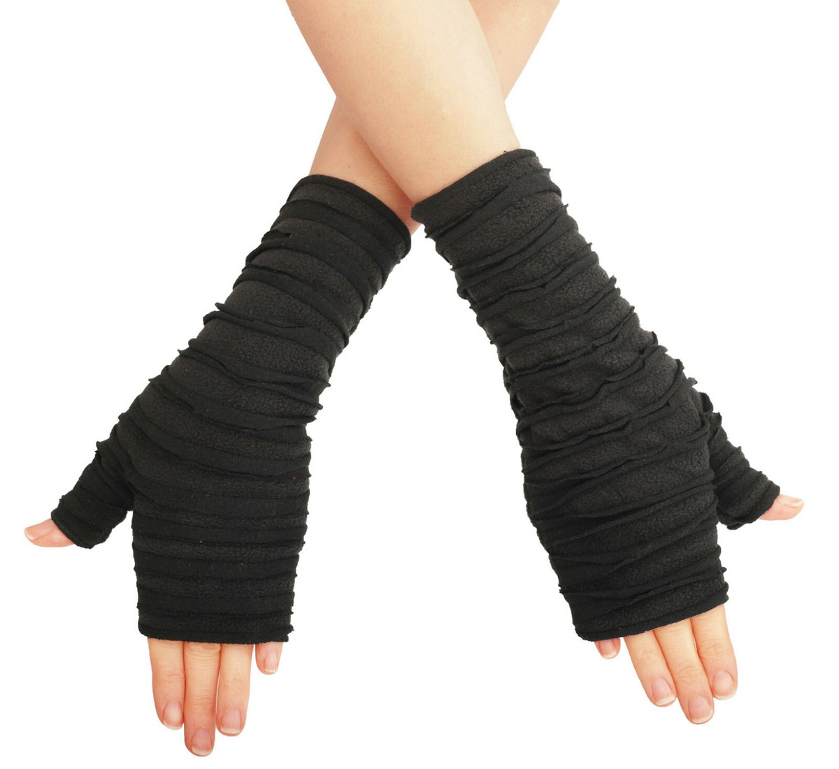 PUREWONDER Damen Armstulpen Handstulpen Nr. 17 - Handwärmer Aus Nepal