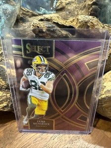 2023 Select Luke Musgrave RC Rookie Premier Level Purple 06 /75 Packers 🧀