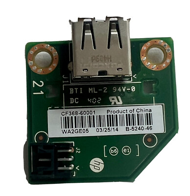 HP CF368-60001 Printer USB PCA board Assembly for HP Laserjet Pro 200 MFP 276nw