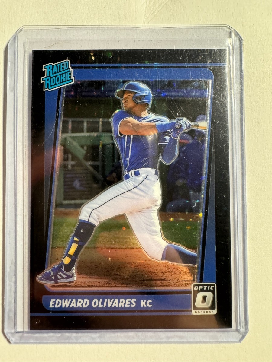 2021 Panini Donruss Optic - Rated Rookie Edward Olivares #97 Black