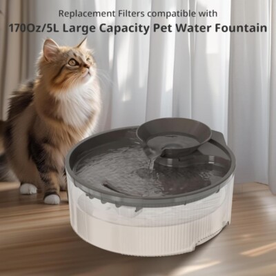 Pet Water Fountain Filters for Clean and Safe Drinking Cats Water Dispenser Part