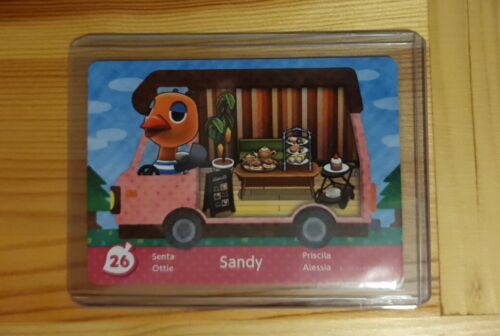 Animal Crossing New Leaf Welcome Amiibo Card ACNL #26 Sandy - UK PAL  version | eBay