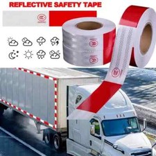 Conspicuity Tape CCC Approved Reflective Trailer Red White 2”x50’ /1 Roll