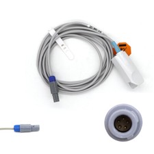 Adult Finger Clip Pulse Oximeter SpO2 Sensor Probe 5Pin Fit For CONTEC CMS6000