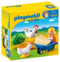 Playmobil Farmer's Wife With Hens on sale Playmobil Farmer's Wife With Hens on sale
