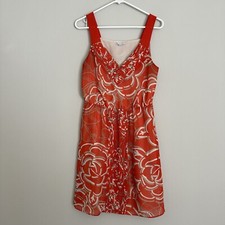 Gap Red Stripe Dress Medium Spring/ Summer