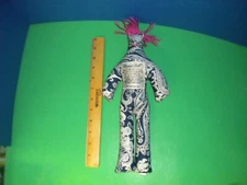 Original Classic Dammit Doll Stress Reliever 12 3/4"  Paisley Cloth ,