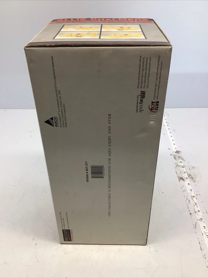 Retroexcavadora y cuchilla Allis-Chalmers HD-3 Crawler Industrial 60 por SpecCast 1/16 Foto 4 de 4