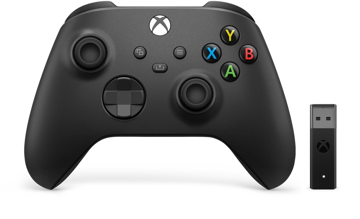 Xbox controller with wireless cheap adaptor