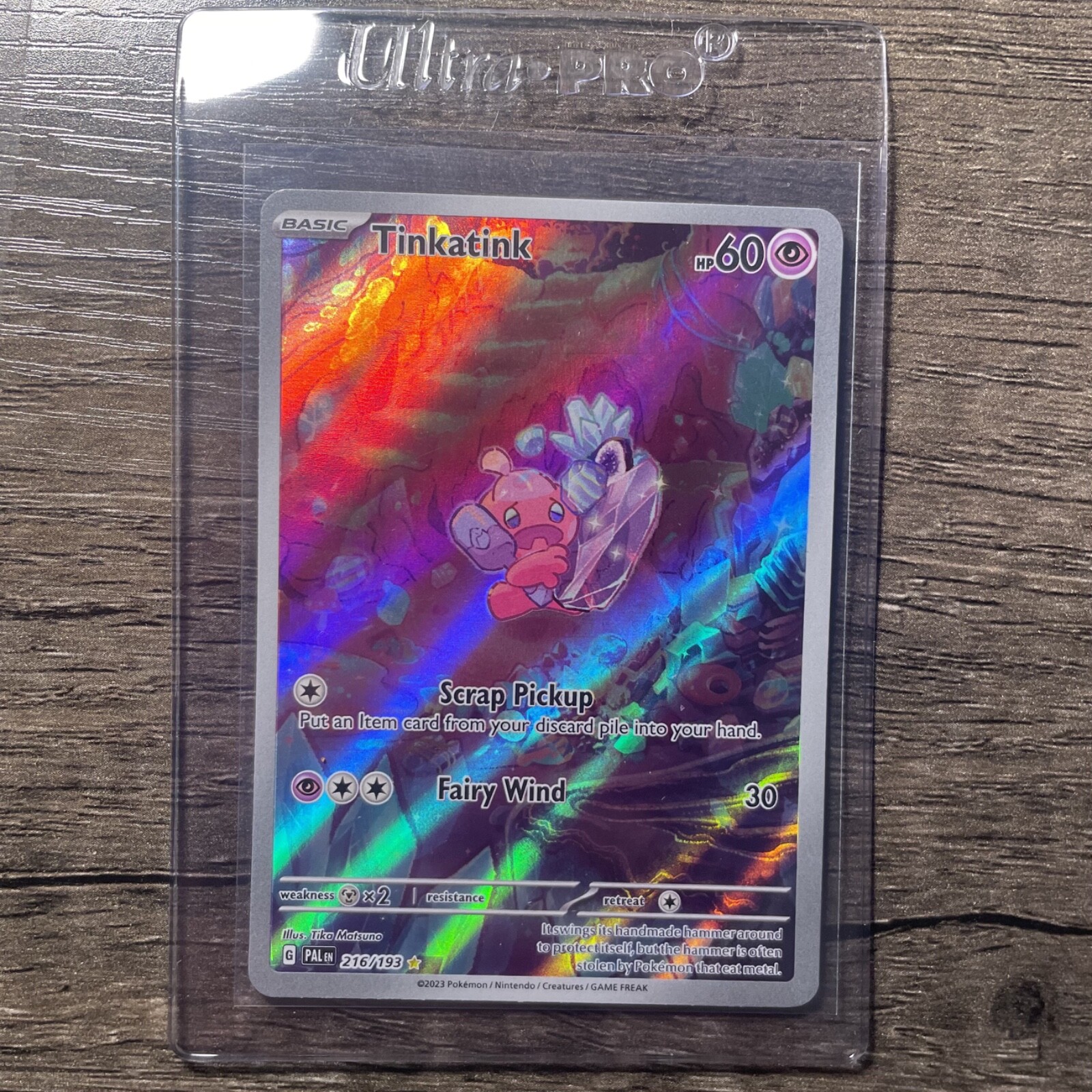 Tinkatink #216 Pokemon Paldea Evolved