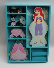 Disney Ariel Little Mermaid Magnetic Dress up Puzzle Set Melissa and Doug