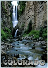 Postcard - Mystic Falls - Ophir, Colorado
