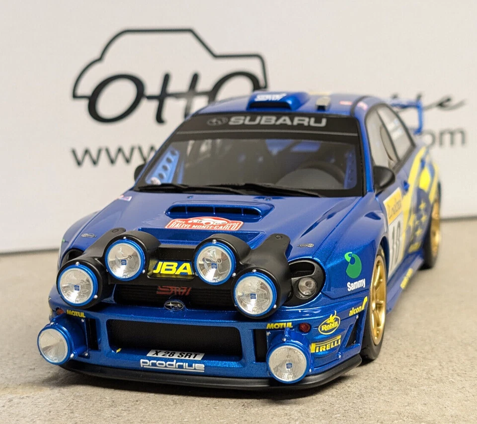 1:18 Otto Mobile Subaru Impreza WRC Rallye Monte Carlo Mäkinen OT784 NEU - Bild 2 von 4