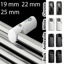 Universal Clamp Brackets for Heated Towel Rails – Fits 19/22/25mm Tubes