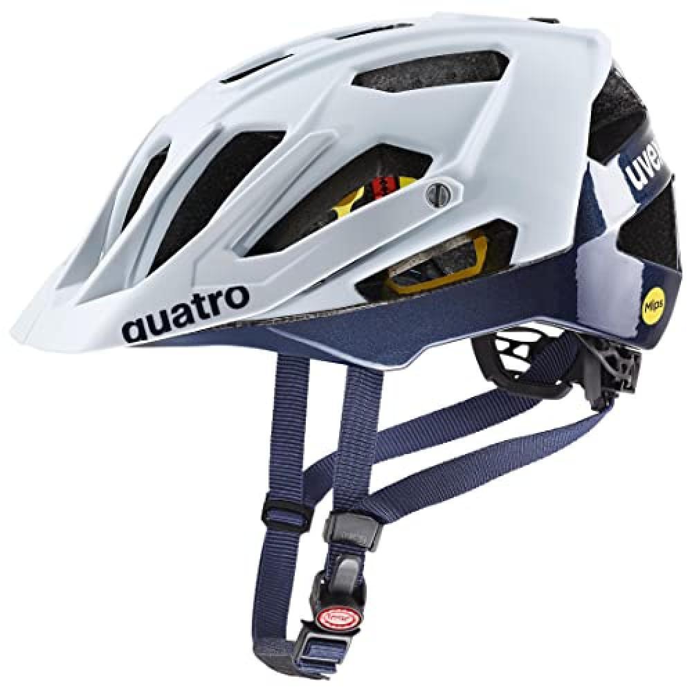 (TG. 56-61 cm) uvex quatro cc MIPS, casco MTB sicuro unisex, sistema MIPS, ccher