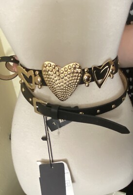 MARINA RINALDI Women Belt LABDA Black Skinny Wraparound  display picture 3