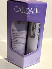 Caudalie Duo Vinotherapist Hand Nail Repairing Cream 30ml Lips Stick 4.5g