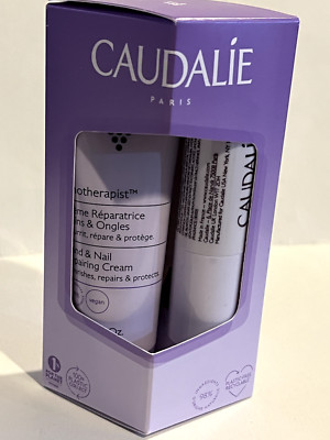 Caudalie Duo Vinotherapist Hand & Nail Repairing Cream 30ml + Lips Stick 4.5g