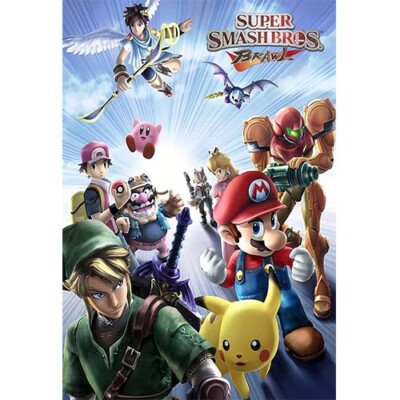Super Smash Bros. Brawl Poster High Quality 4x6 8x10 8.5x11 11x17 13x19