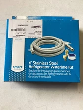 Smart Choice 6 Feet Stainless Steel Refrigerator Waterline Kit - NEW Genuine