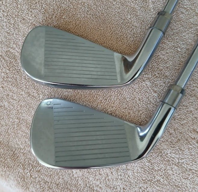 TZ GOLF - TaylorMade R9 TP SINGLE Demo 6 Irons, Stiff Flex Steel