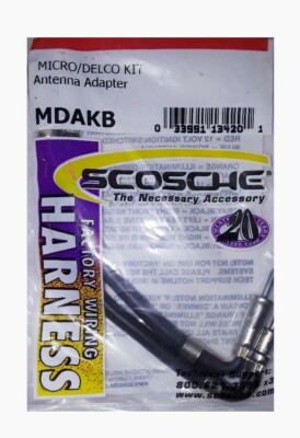 Scosche Adattatore Antenna MAGFM MagicMOUNT - Supporto Magnetico Per Telefono In Auto Con Magneti Al Neodimio
