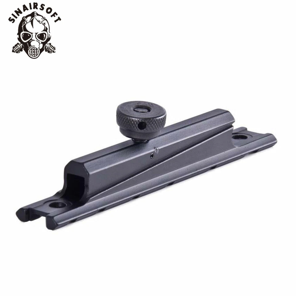 Tactical 20mm Carry Handle Weaver Picatinny Rail Base Mount Scope Laser Airsoft - Image 3 of 4