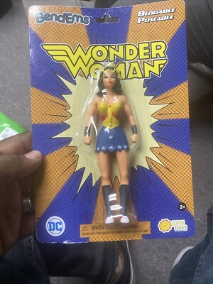 Bendable Poseable Wonder Woman by NJCroce DC Comics No. 3903 Toy Collectable