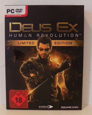 Deus Ex: Human Revolution (Limited Edition)  (2011) - Box - [PC DVD-ROM]