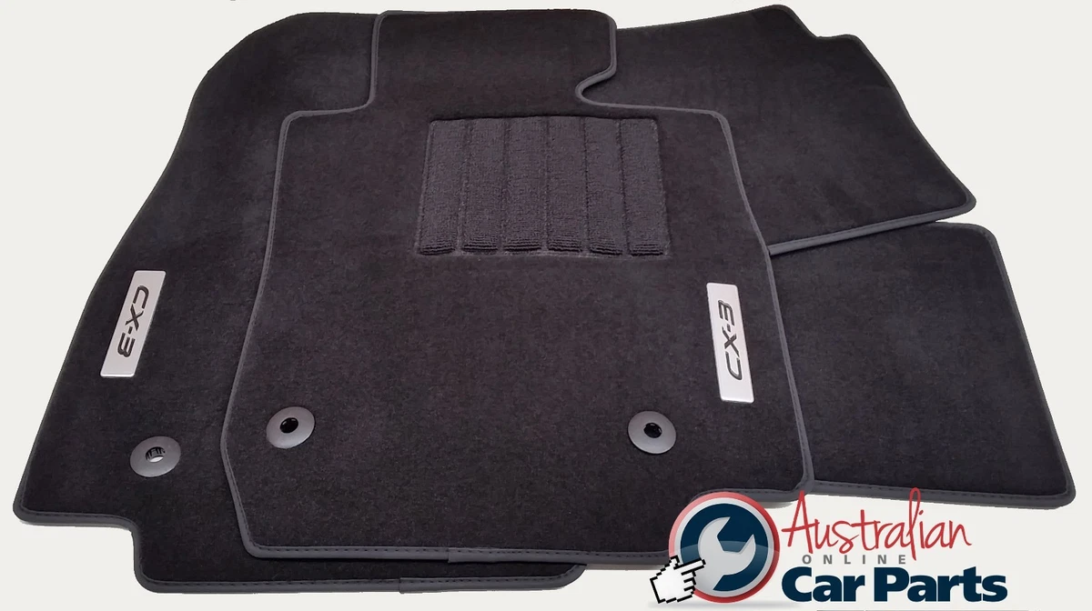 Floor Mats Carpet Front Rear suits MAZDA CX3 2015 DK11 AC FM New