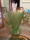 Antique Vintage Floral Jeanette Pitcher